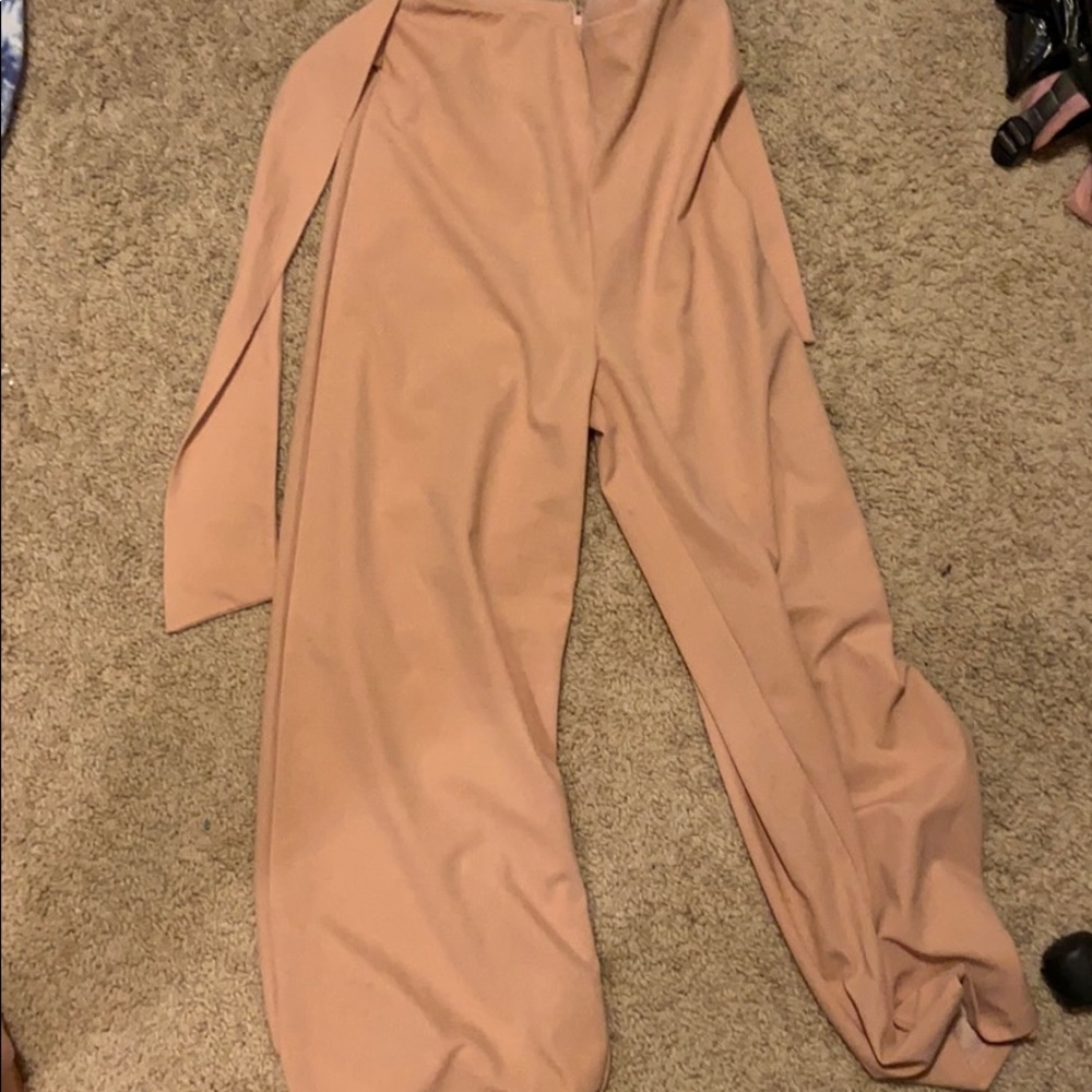 Flowing tie pants